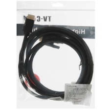 Кабель HDMI-DVI 3M LCG135E-3M TV-COM