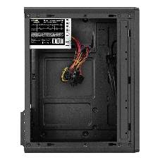 Корпус ExeGate BAA-503U2-AAA450, Mini-Tower, чёрный, 1 x 80/90 мм, БП 450 Вт