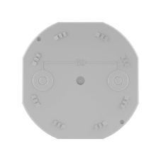 Коробка ответвит. DKC 53600 с кабельными вводами. IP44. д.80х40мм
