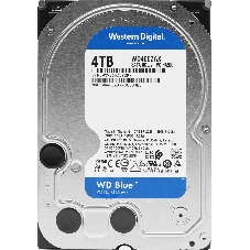 Жесткий диск HDD WD Blue 4Tb 5400rpm SATA 256Mb 3.5