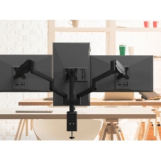 Кронштейн (держатель) ONKRON G280 для трех мониторов 13