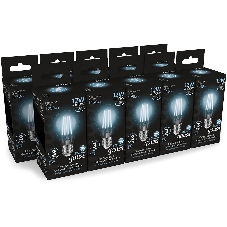 Лампа cветодиодная Gauss Filament А60 12W 1250lm 4100К Е27 LED 1/10/40