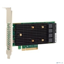 Адаптер-HBA Broadcom SAS 9400-16i SGL (05-50008-00) PCIe 3.1 x8 LP, Tri-Mode SAS/SATA/NVMe 12G HBA, 16port(4*int SFF8643), 3416 IOC