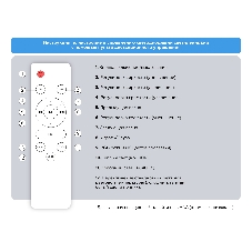 Светодиодный светильник Ambrella light FZ1615 FR матовый IP20 60W 3000-6500K+RGB 510*100 (ПДУ ИК)