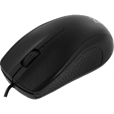 Мышь проводная Defender Optimum MB-160 черный, 1000 dpi, USB, кнопки - 3