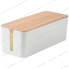 Органайзер Cactus CS-BOX-WH белый/бамбук