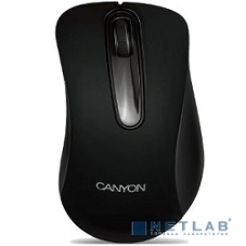 Мышь проводная Canyon CM-2 черный, 800 dpi, USB, кнопки - 3
