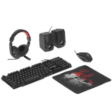 Комплект клавиатура+мышь Defender Tor MHP-127 проводной, USB, 3200 DPI, чёрный
