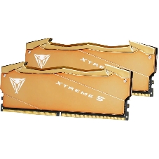 Оперативная память Patriot Viper Xtreme 5 Aurum, DDR5, 32GB (2x16GB), 8000 MHz, CL38, с радиатором, золотистый