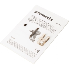 Дрель-шуруповерт GREENWORKS GD24DD60, 24 В, 0 Ач, 60 Нм, бесщеточный, ударный