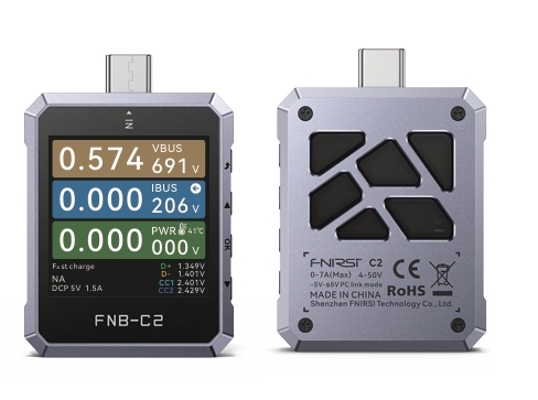 Тестер USB FNIRSI FNB-C2
