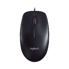 Мышь проводная Logitech M90 черный/серый, 1000 dpi, USB, кнопки - 3