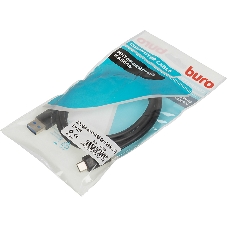 Кабель Buro BHP USB-TPC-1 USB 3.0 A(m) USB Type-C (m) 1м черный