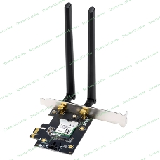 Адаптер беспроводной связи (Wi-Fi) Asus PCE-AXE5400/EU (90IG07I0-ME0B10)