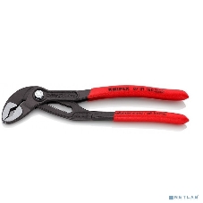 Ключ Knipex 8701180 - ''КОБРА'' 180мм сантехнич, переставной, с пластмассовыми нескользящими чехлам