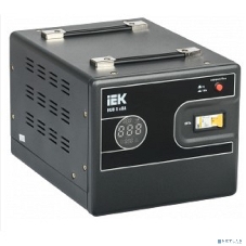Стабилизатор напряжения IEK Hub 5кВА однофазный черный (IVS21-1-005-13)