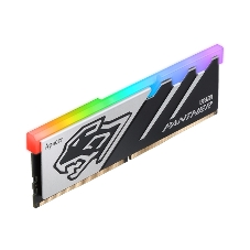 Оперативная память Apacer Panther RGB, DDR5, 16GB (1x16GB), 6000 MHz, CL40, с радиатором, черно-серый, RGB