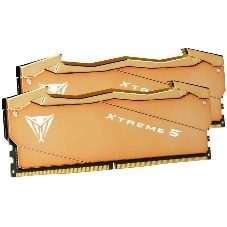 Оперативная память Patriot Viper Xtreme 5 Aurum, DDR5, 32GB (2x16GB), 8000 MHz, CL38, с радиатором, золотистый