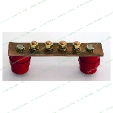 Комплект заземления для шкафов (шина заземления+винты) Hyperline TGRB-SET (упак.:1шт)