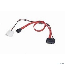 Кабель Gembird/Cablexpert Combo miniSATA, molex+SATA/miniSATA, 6pin+7pin, (длина инт-35 см, пит-30 см)