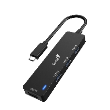 USB-концентратор Genius UH-400, USB Type-C, USB 3.0, USB