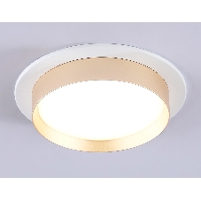 Светильник Ambrella light TN5226 WH/GD белый/золото GX53 max 12W D110*35