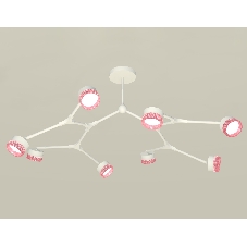 Светильник Ambrella light XB9059200/8 SWH/PI белый песок/розовый GX53 (C9059, N8486)