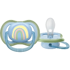 Пустышка Philips Avent ultra air, радуга, 0-6 мес., 1 шт.