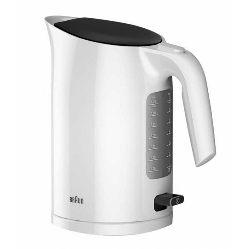 Чайник электрический Braun WK3100WH1.7л. 2200Вт белый (корпус: пластик)