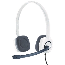 Гарнитура Logitech H150 белый, проводная, 3.5 мм