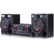 Мини-аудиосистема LG CJ44 черный 480Вт FM USB BT