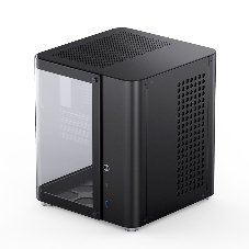 Корпус без блока питания Корпус JONSBO TK-1 Black 2.0 MATX без БП, mini-ITX, micro-ATX, черный
