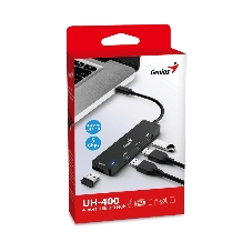 USB-концентратор Genius UH-400, USB Type-C, USB 3.0, USB