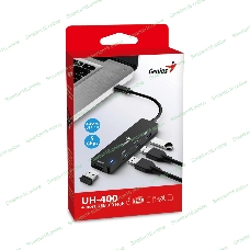 USB-концентратор Genius HUB UH-400, Black