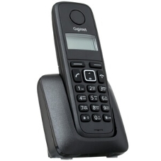 Радиотелефон Dect Gigaset A116 черный АОН