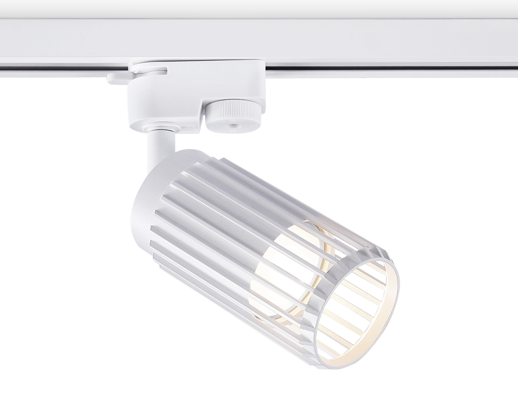 Трековый однофазный светильник Ambrella light GL5157 WH белый GU10 D60*120