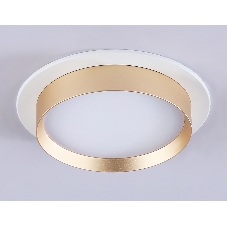 Светильник Ambrella light TN5226 WH/GD белый/золото GX53 max 12W D110*35