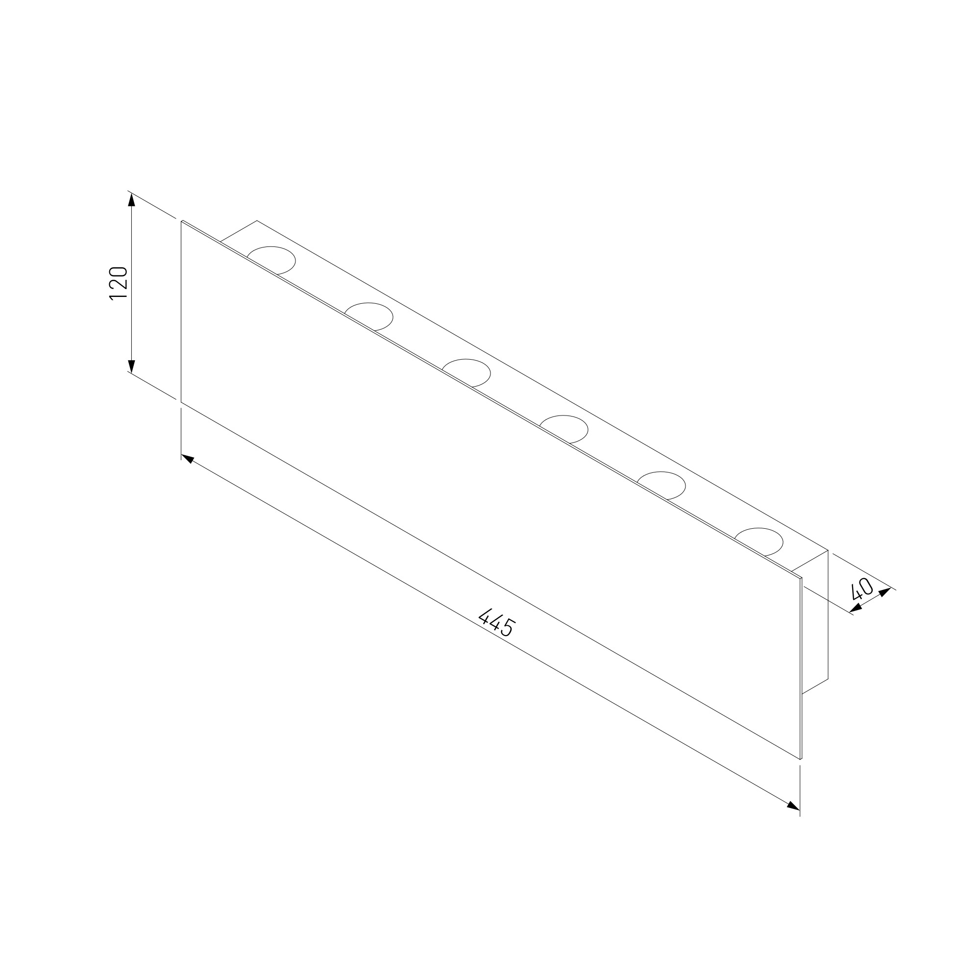 40139/1 LED / настенный светильник / белый