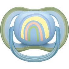 Пустышка Philips Avent ultra air, радуга, 0-6 мес., 1 шт.