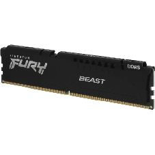 Оперативная память Kingston Fury Beast, DDR5, 32GB (1x32GB), 6000 MHz, CL36, с радиатором, черный