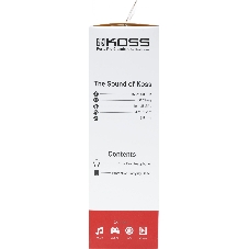 Проводные наушники KOSS Porta Pro Classic черный/голубой, накладные, проводной, складная конструкция