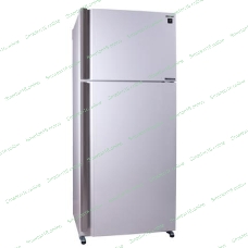 Холодильник Sharp SJ-XE59PMWH белый жемчуг двухкамерный 430/148л морозилка сверху, No Frost