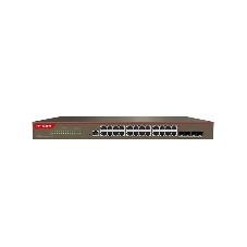 Коммутатор IP-COM G5328X, 24×1 Гбит/с + 4×10 Гбит/с SFP+, управляемый