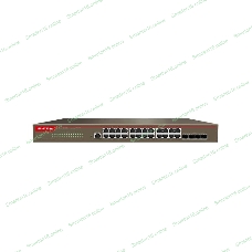 Коммутатор управляемый в стойку, 24*1Gbit RJ45, 4*SFP 10Gbit, console port IP-COM G5328X
