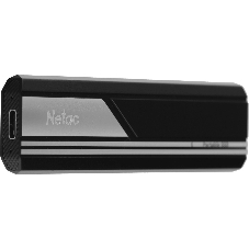 Внешний SSD Netac ZX10, 2TB, USB 3.2 Gen 2 Type-C, R/W 1050/1050, черный