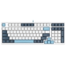 Клавиатура проводная A4Tech Fstyler FS300 механическая черный/серый USB for gamer LED (FS300 PANDA ROCK)