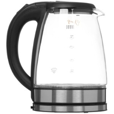 Чайник электрический Scarlett SC-EK27G36 1.8л. 1800Вт черный (корпус: стекло)