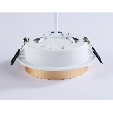 Светильник Ambrella light TN5226 WH/GD белый/золото GX53 max 12W D110*35