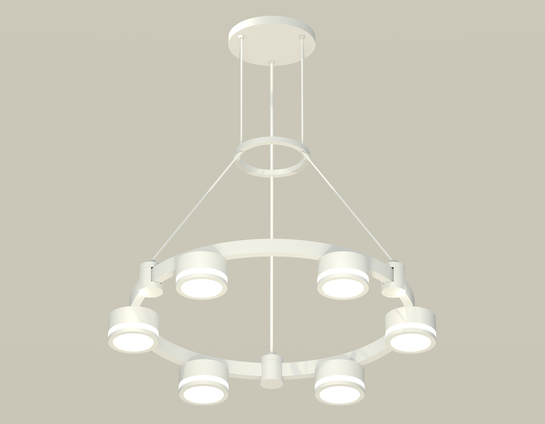 Светильник Ambrella light XR92031200/6 SWH/FR белый песок/белый матовый GX53 (A9203, C9231, N8412)