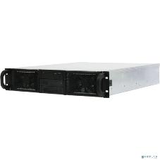 Корпус серверный 2U Procase RE204-D0H8-A-45 0x5.25+8HDD,черный,без блока питания(2U,2U-redundant),глубина 450мм,ATX 12